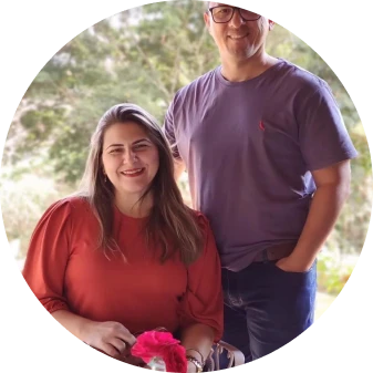 Foto de Wallace e Débora